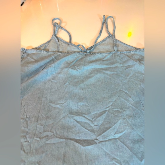 Aerie Chambry Dress 
Elegant Light Blue Slip Dress
Size Medium 
NWT - Picture 9 of 9